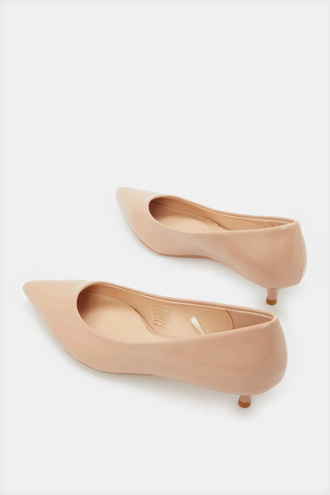 Women Pink Salfino Court Shoe sold by Redtag product image thumbnail 4