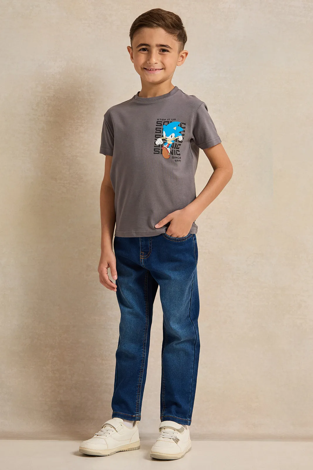 Boys Blue Jeans sold by Redtag product image thumbnail 2