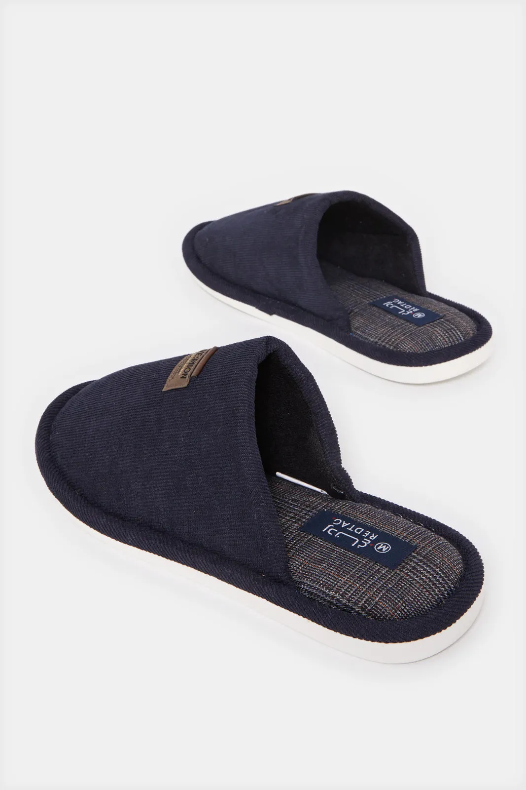 Men Navy Mule Slipper sold by Redtag product image thumbnail 4