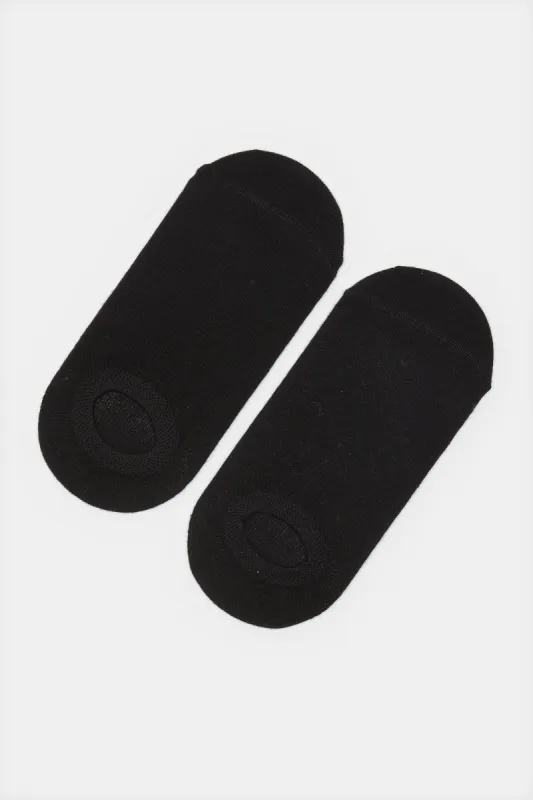 Boys Black Invisible Socks Set (Pack of 2) sold by Redtag