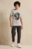 Senior Boys Brown Ottoman Active Pants sold by Redtag