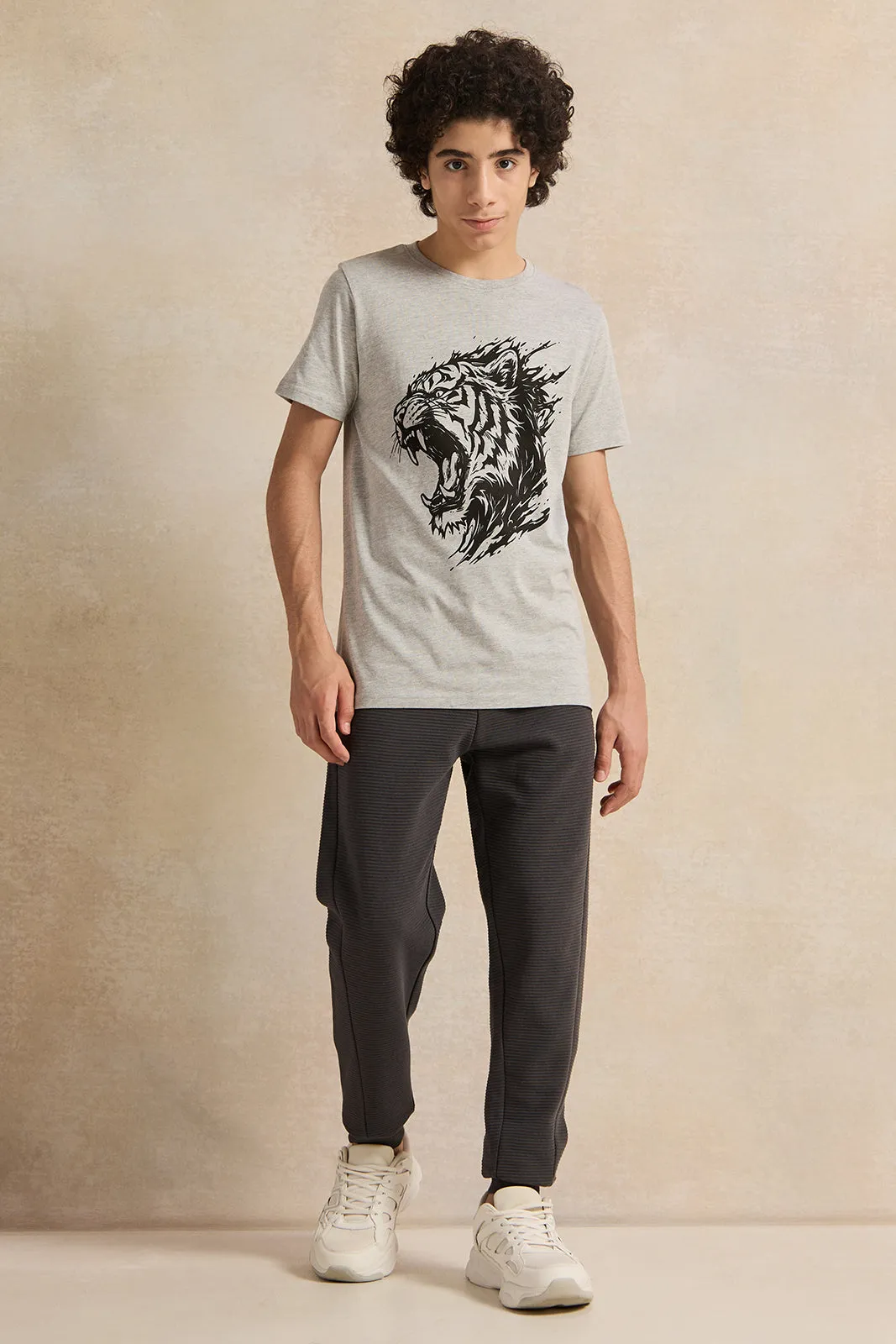 Senior Boys Brown Ottoman Active Pants sold by Redtag product image thumbnail 2