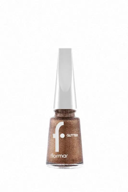 Flormar Glitter Nail Enamel - 40 Golden Orchid sold by Redtag