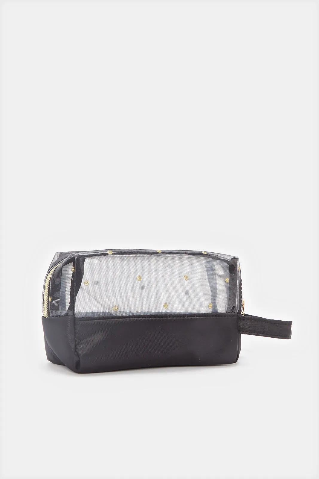 Women Black Cosmetic Pouch Bag sold by Redtag product image thumbnail 2