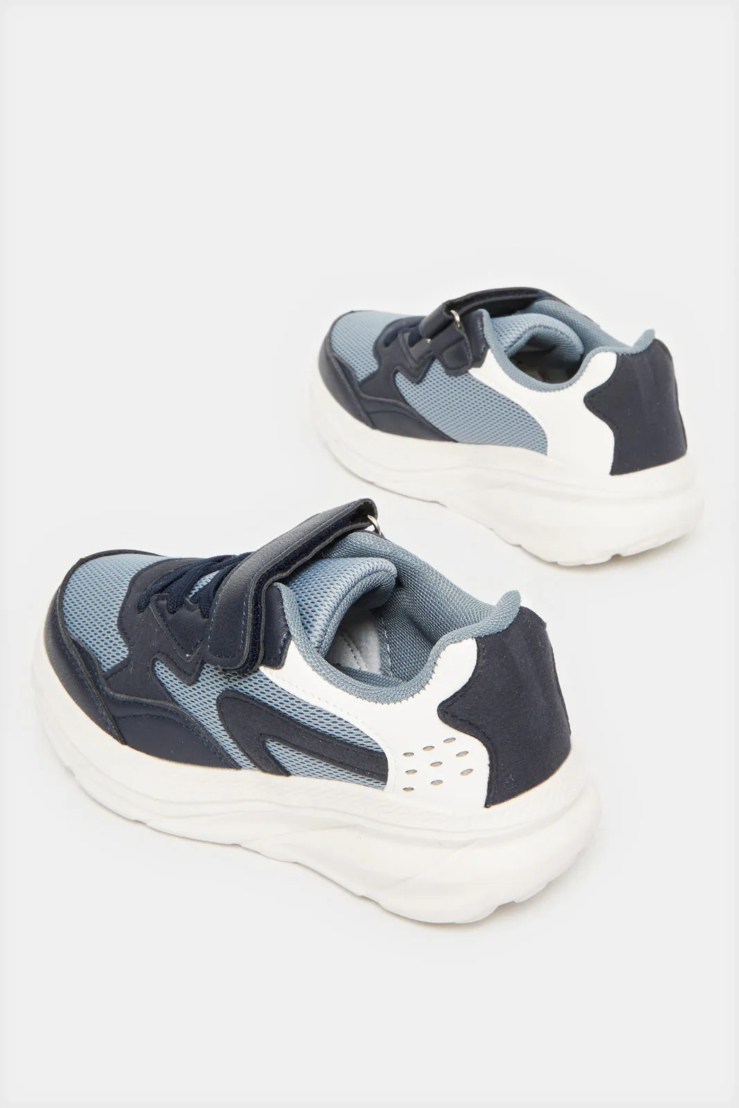 Boys Navy Chunky Sneakers sold by Redtag product image thumbnail 4