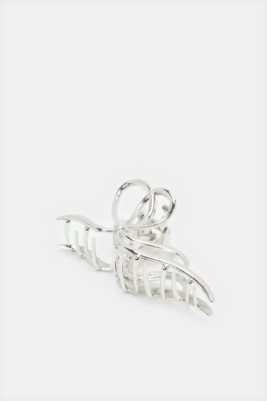 Women Silver Hair Claw sold by Redtag