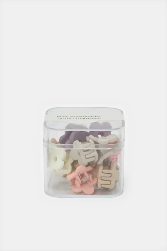 Women Assorted Hair Claw Set (15 Piece) sold by Redtag
