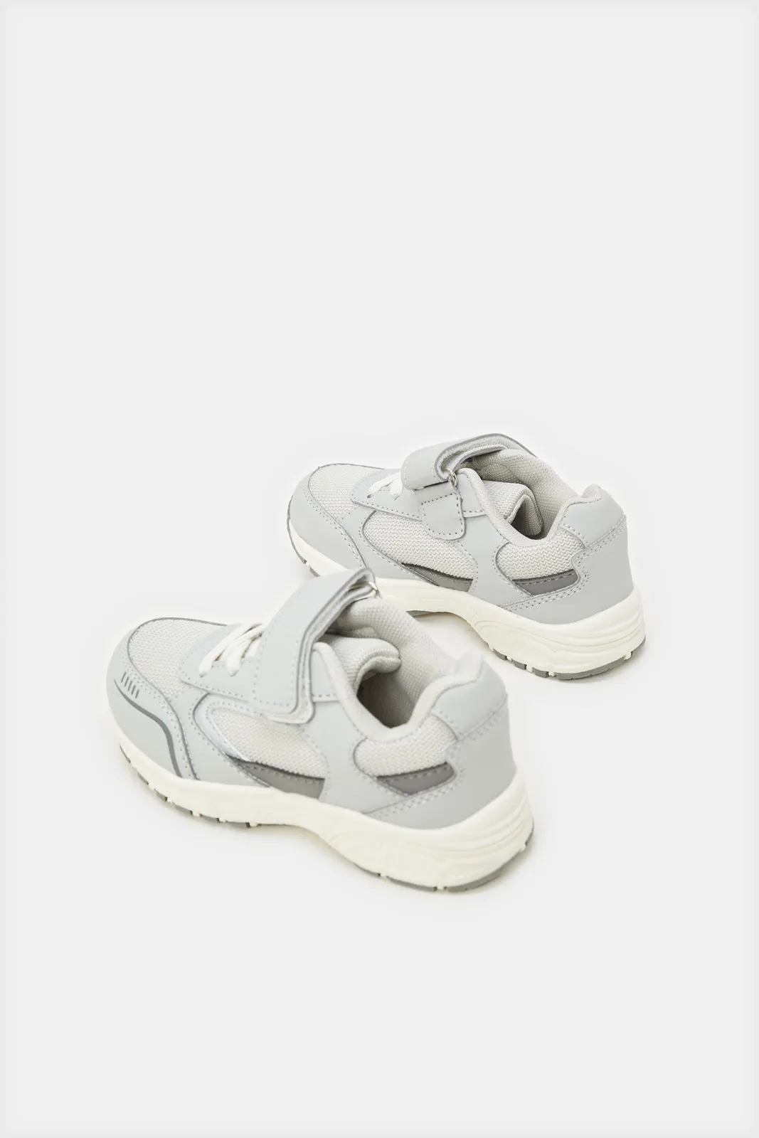 Boys Grey Color Block Trainer sold by Redtag product image thumbnail 2