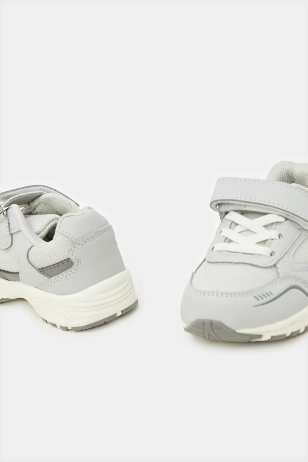 Boys Grey Color Block Trainer sold by Redtag product image thumbnail 3