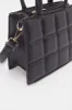 Women Black Textured Messenger Bag sold by Redtag