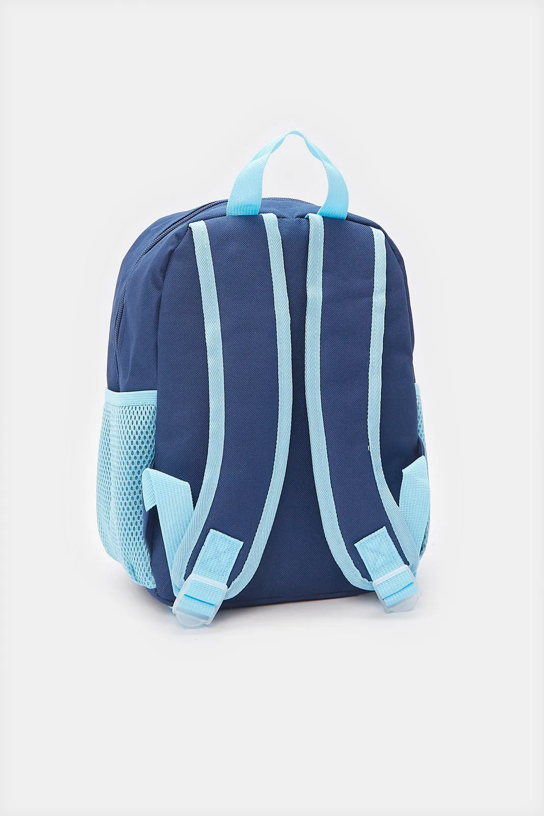 Boys Navy And Blue Printed Backpack sold by Redtag product image thumbnail 2