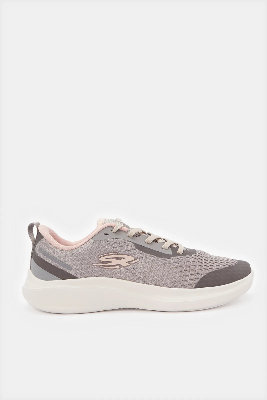 Women Grey Lace Up Sneakers sold by Redtag