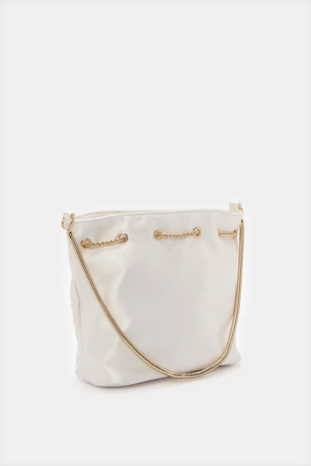 Women White Embellished Bag sold by Redtag product image thumbnail 2