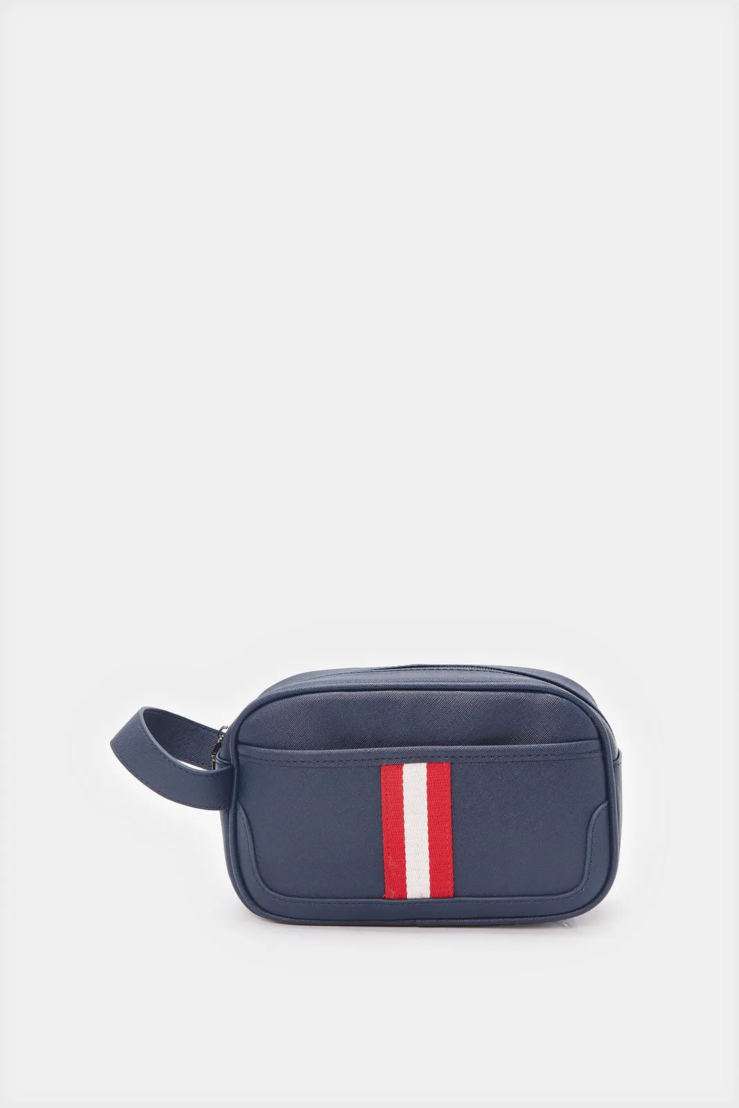 Men Navy Printed Pouch sold by Redtag