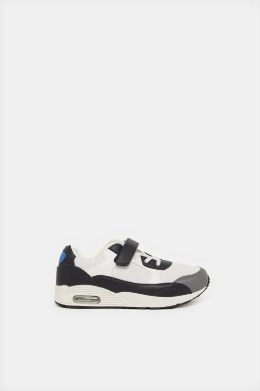Senior Boys Multicolour Colour Block Sneakers sold by Redtag
