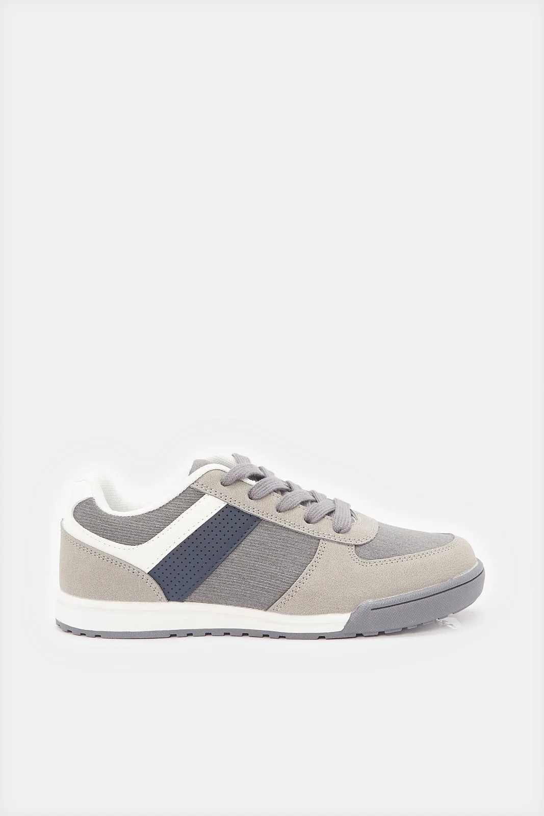 Senior Grey Black Sneakers sold by Redtag