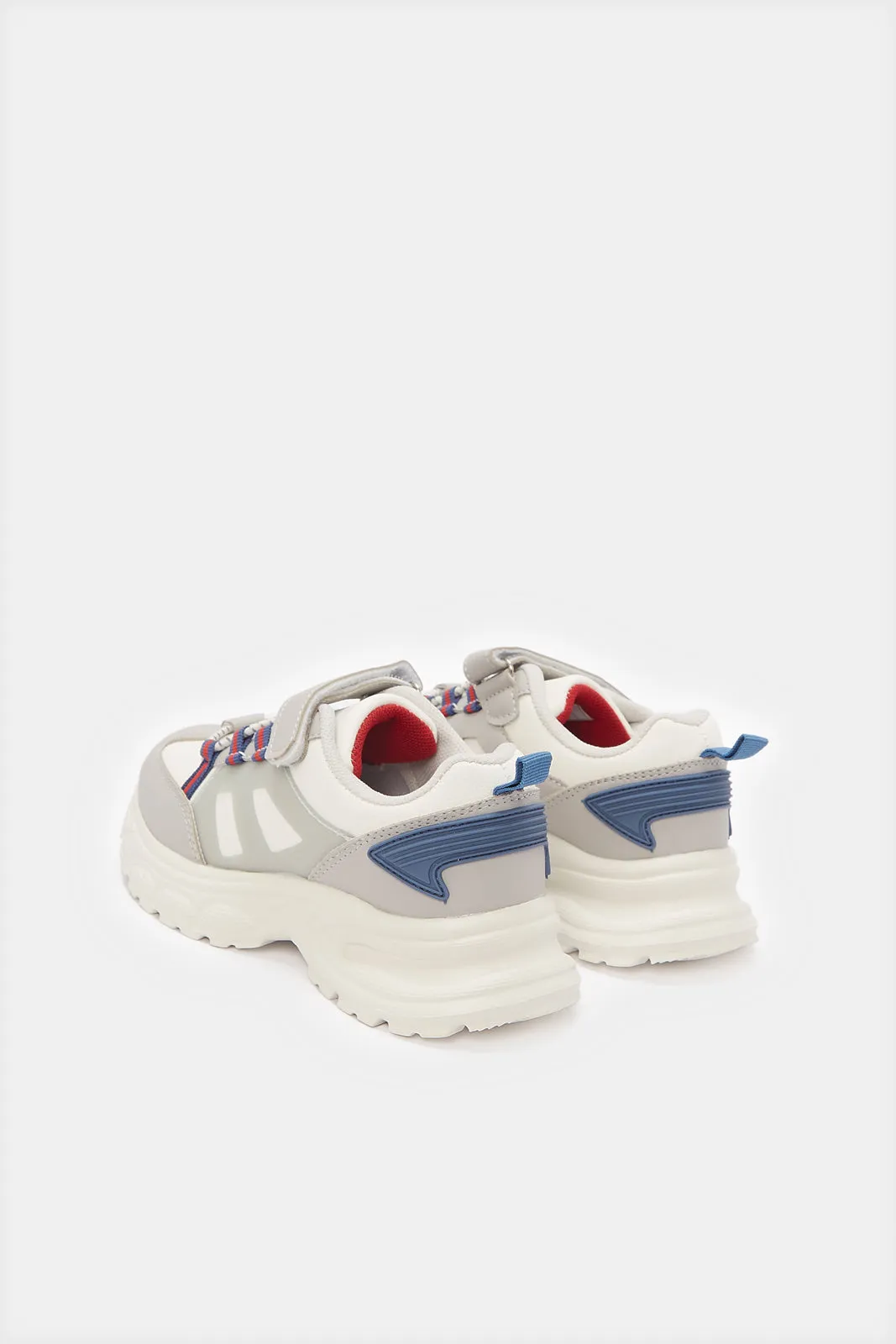 Boys Grey Chunky Sneakers sold by Redtag product image thumbnail 3