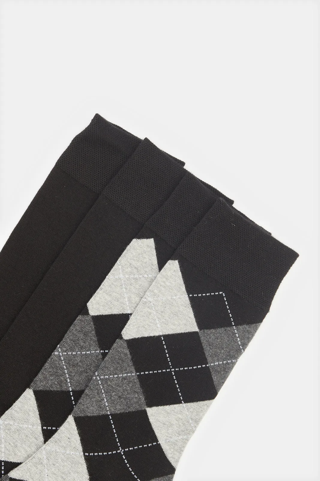 Men Assorted Printed Formal Socks Pack sold by Redtag product image thumbnail 2