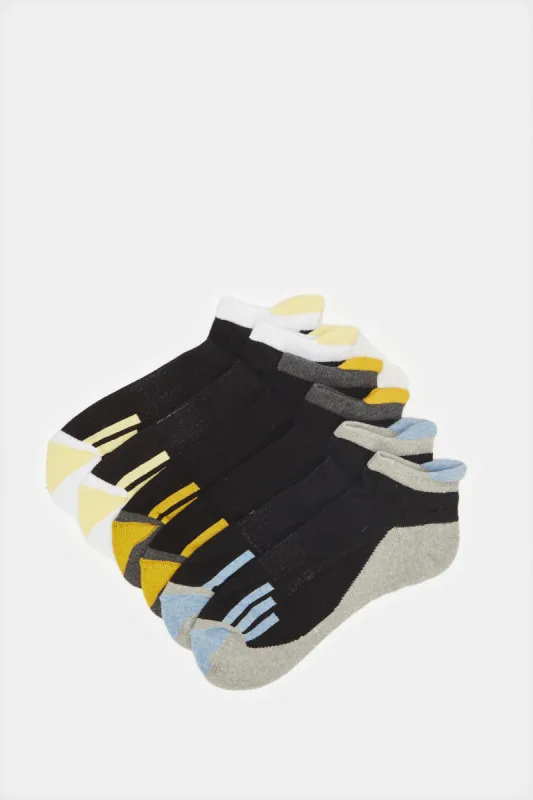 Men Assorted Printed Socks Pack sold by Redtag