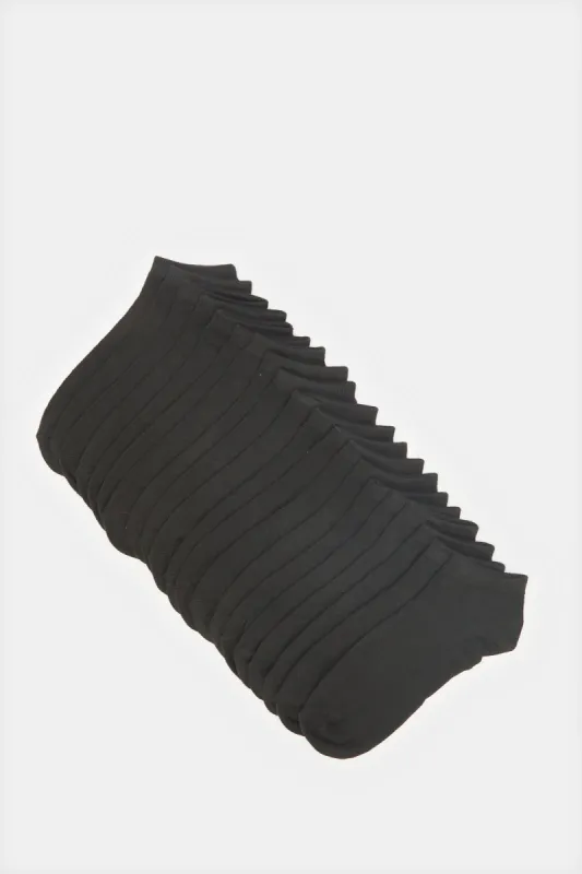 Men Black Socks Value Set (Pack Of 10) sold by Redtag