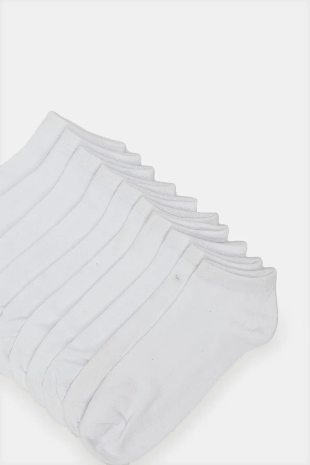Men White Socks Value Set (Pack Of 10) sold by Redtag product image thumbnail 2