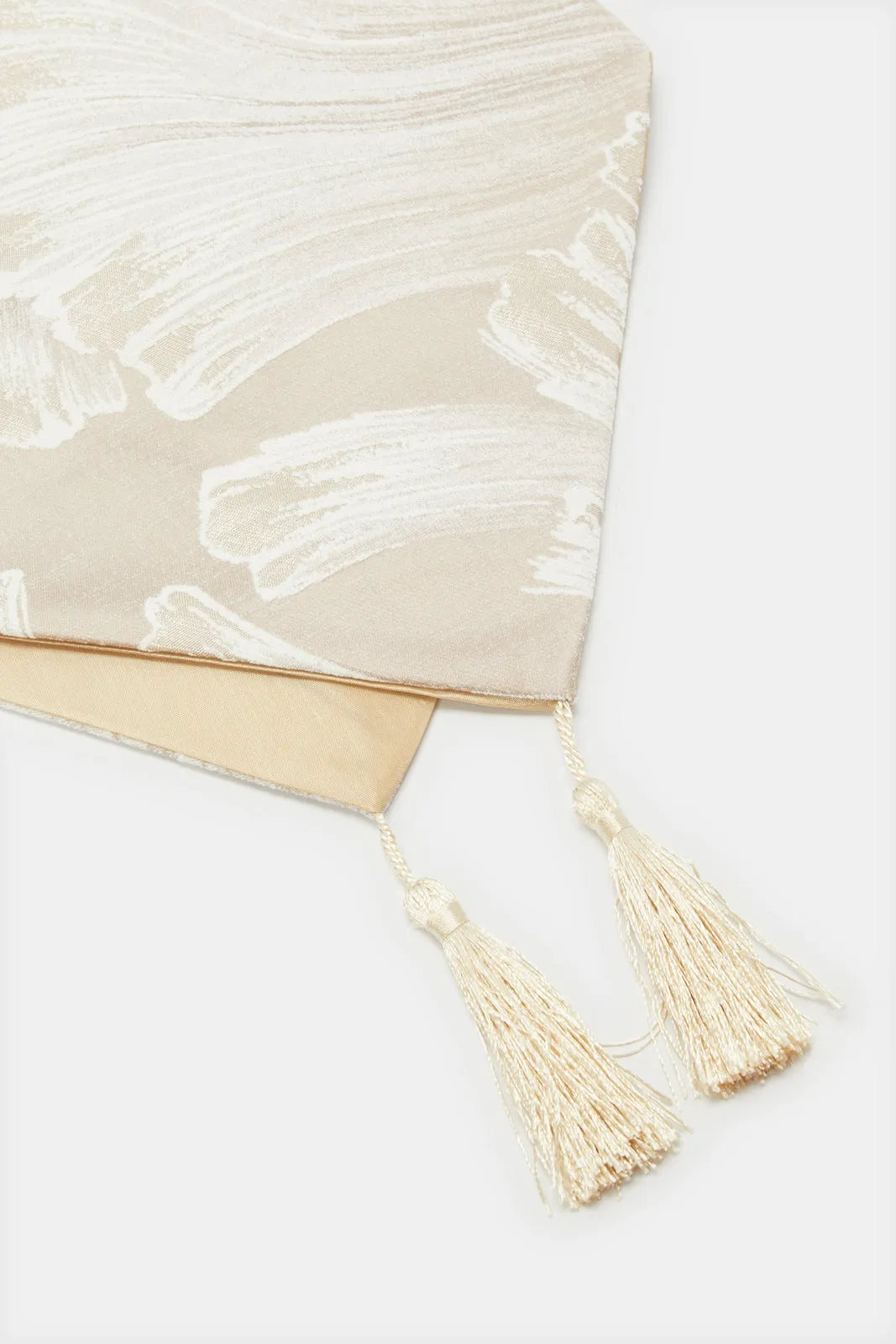 Beige Floral Print Table Runner sold by Redtag product image thumbnail 2