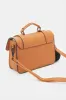 Women Tan Embellished Satchel Bag sold by Redtag