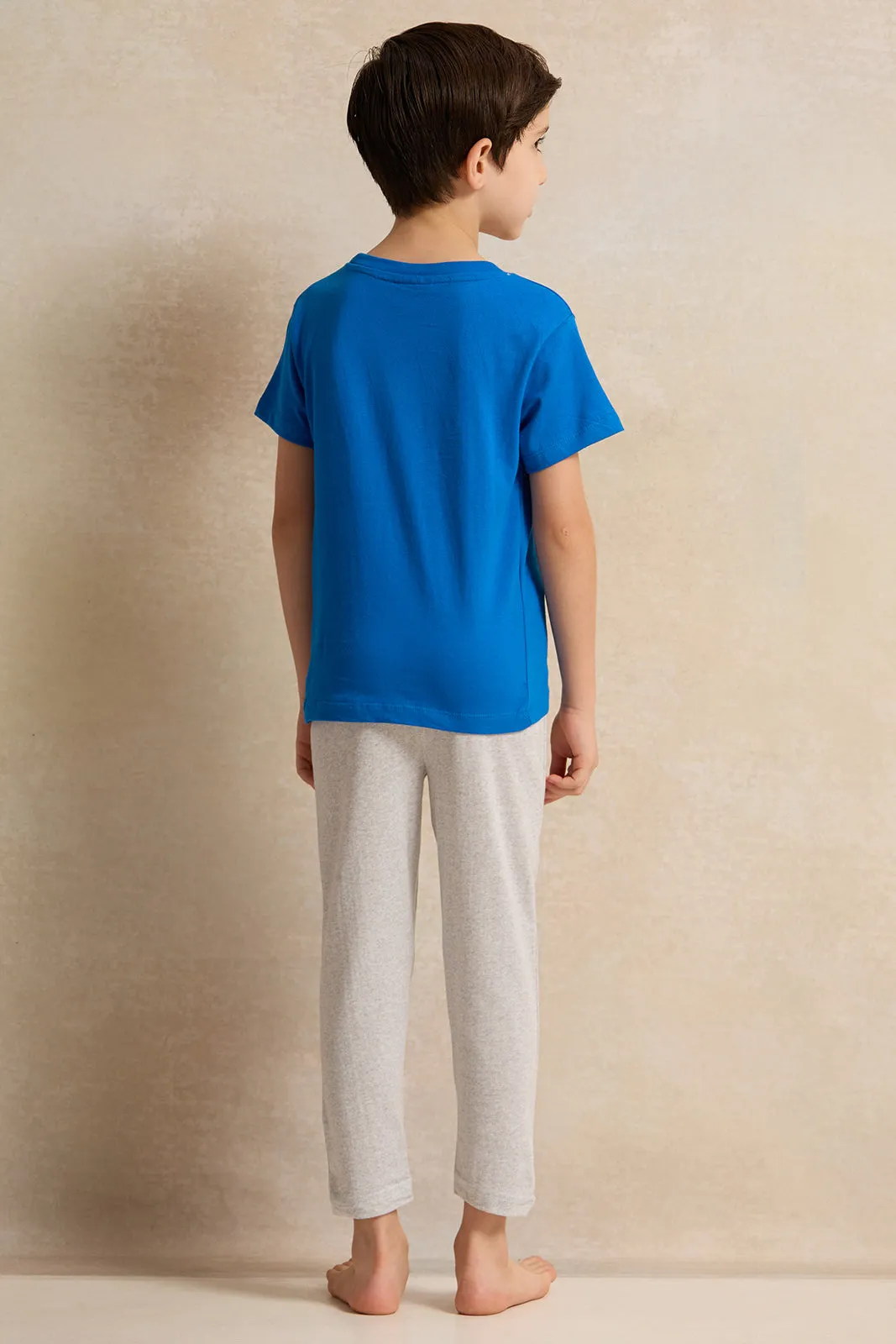 Boys Blue Donald Print Pyjama Set (2 Piece) sold by Redtag product image thumbnail 4