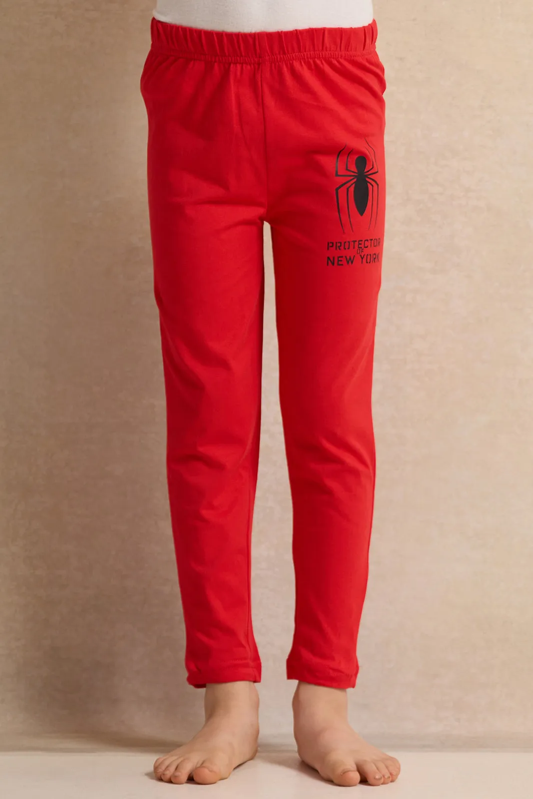 Boys Navy Spider Man Print Pyjama Set (2 Piece) sold by Redtag product image thumbnail 3