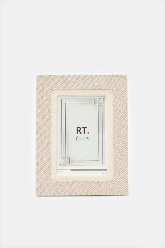 Beige Embellished Photo Frame sold by Redtag