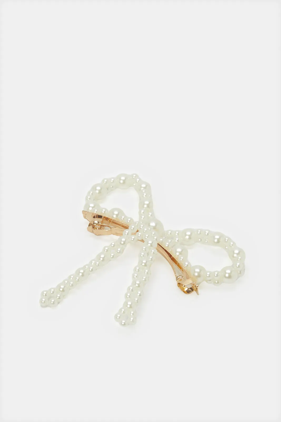 Women White Embellished Hair Clip sold by Redtag product image thumbnail 2