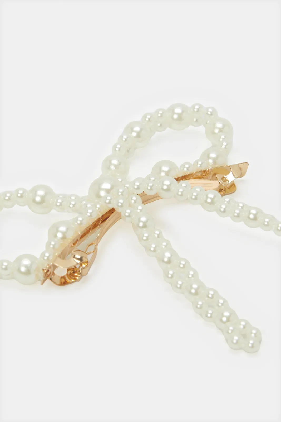 Women White Embellished Hair Clip sold by Redtag product image thumbnail 3