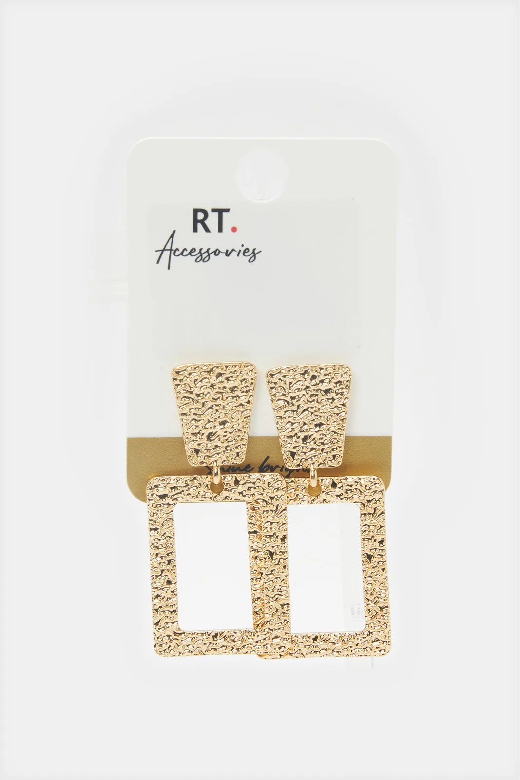 Women Gold Embellished Earring sold by Redtag