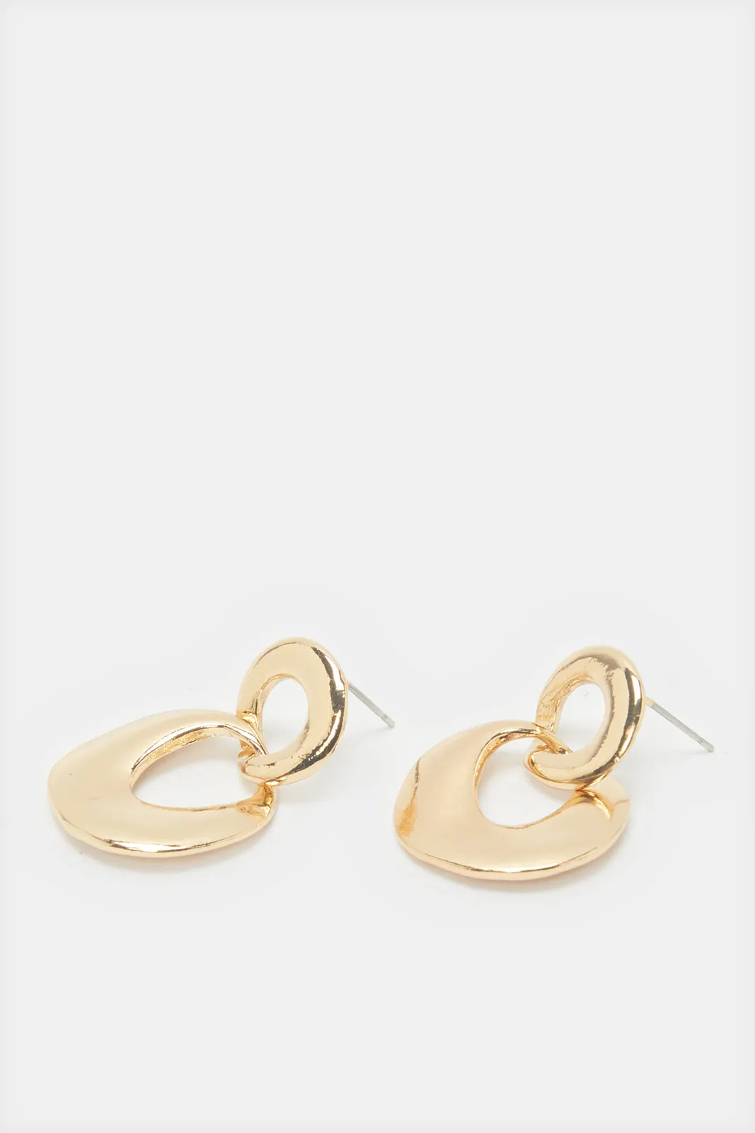 Women Gold Embellished Earring sold by Redtag product image thumbnail 2