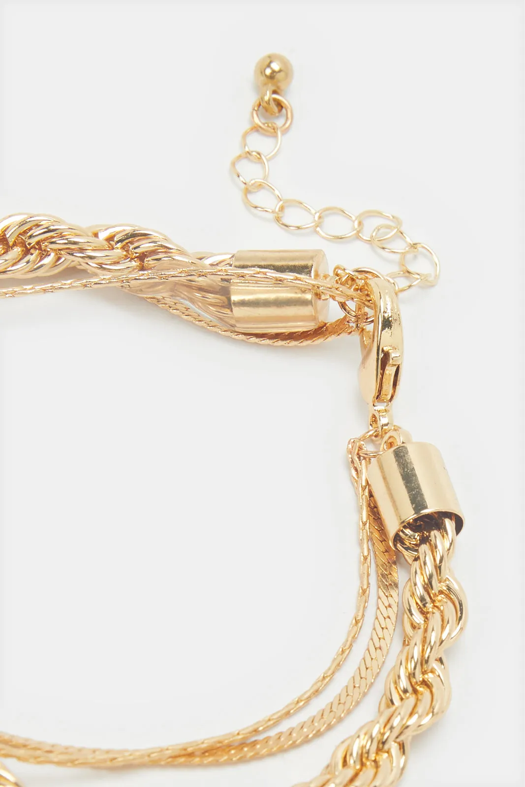 Women Gold Embellished Bracelet sold by Redtag product image thumbnail 3