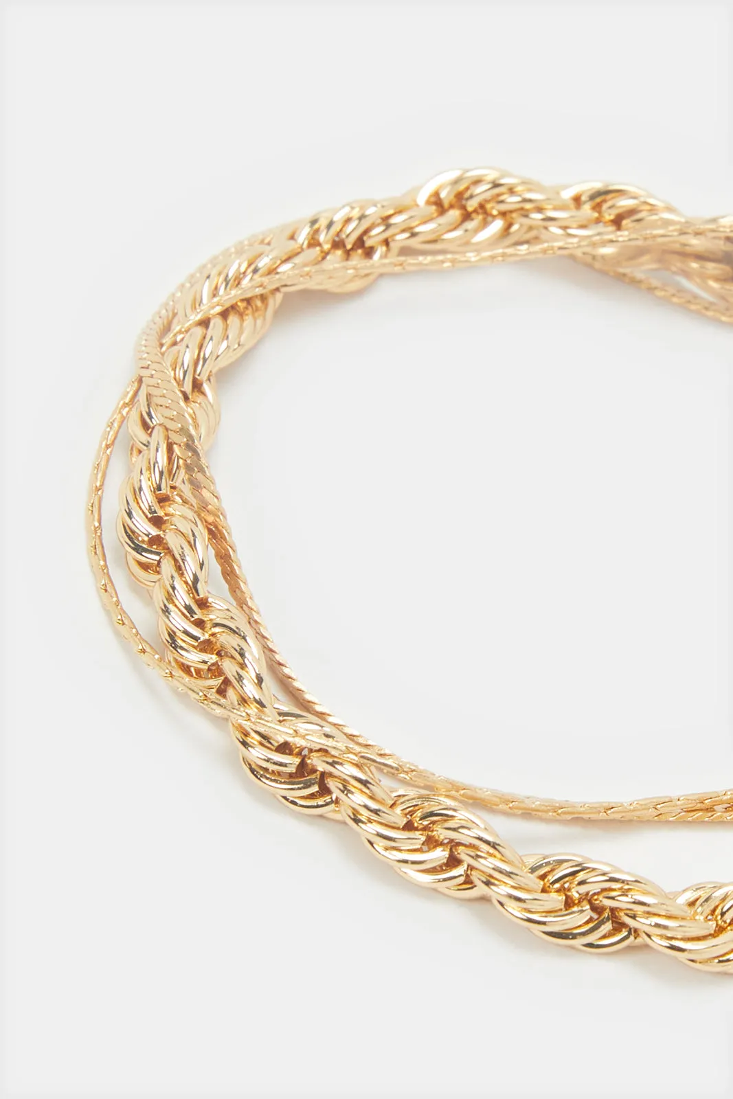 Women Gold Embellished Bracelet sold by Redtag product image thumbnail 2