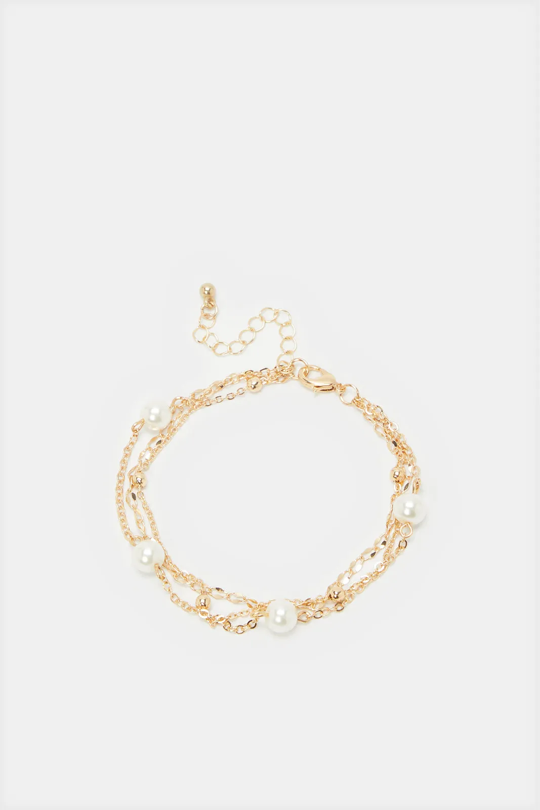 Women Gold Embellished Bracelet sold by Redtag