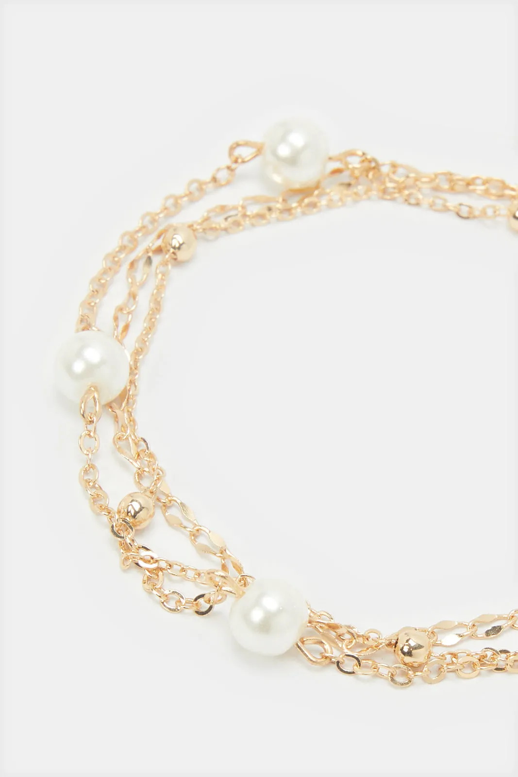 Women Gold Embellished Bracelet sold by Redtag product image thumbnail 2