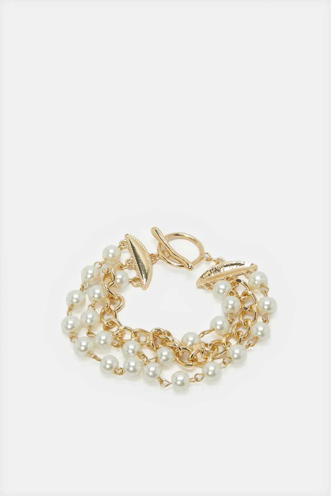 Women Gold Embellished Bracelet sold by Redtag