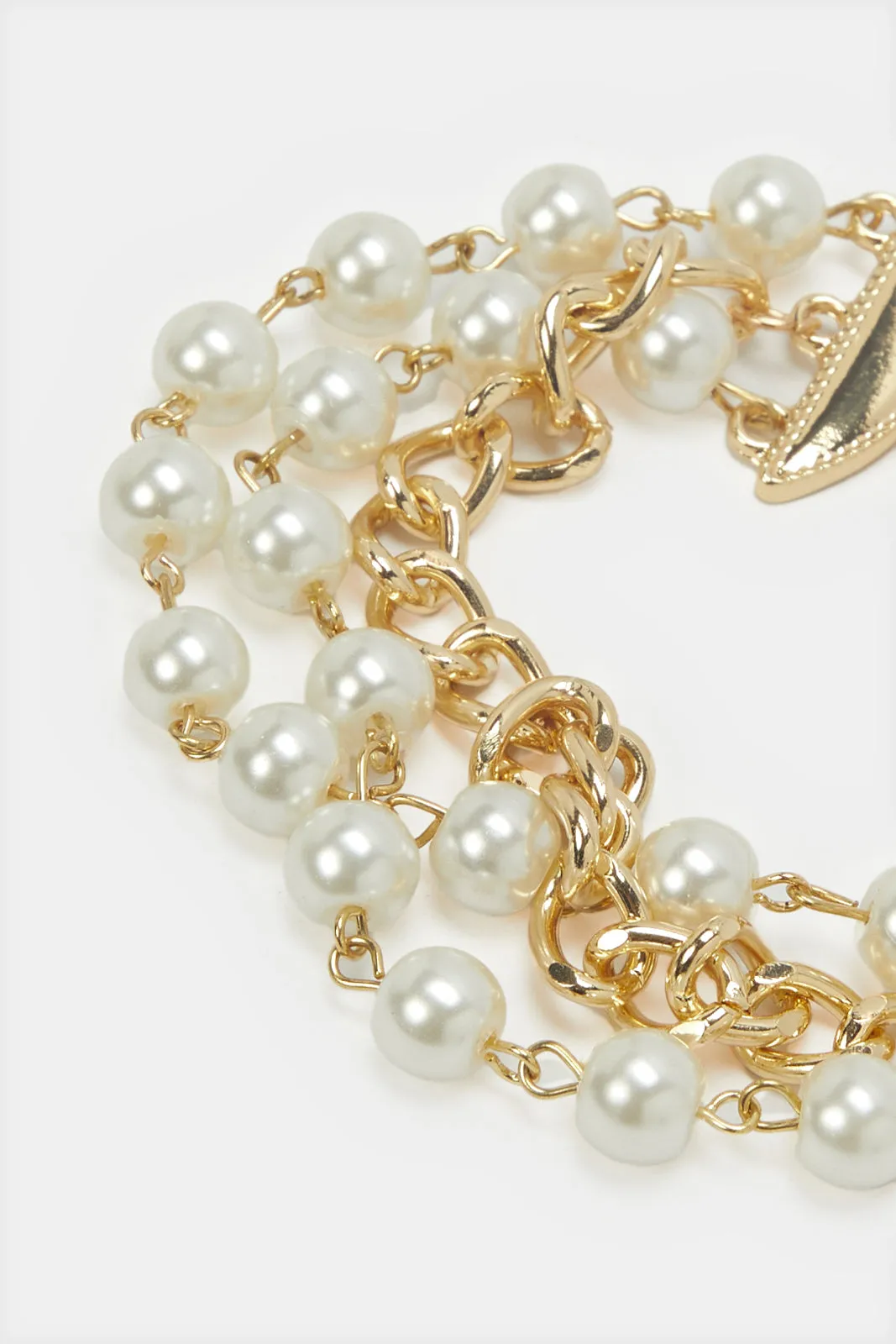 Women Gold Embellished Bracelet sold by Redtag product image thumbnail 2