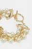 Women Gold Embellished Bracelet sold by Redtag
