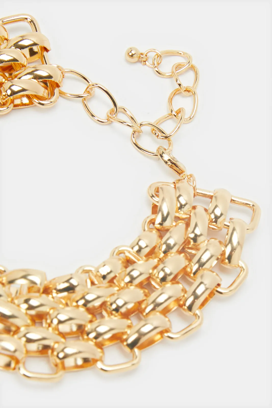 Women Gold Embellished Bracelet sold by Redtag product image thumbnail 4