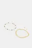 Women Gold Embellished Anklet Set (Pack of 2) sold by Redtag