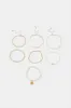 Women Gold Embellished Bracelets Set (7 Piece) sold by Redtag
