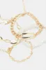 Women Gold Embellished Bracelets Set (4 Piece) sold by Redtag