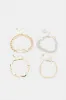 Women Gold Embellished Bracelets Set (4 Piece) sold by Redtag