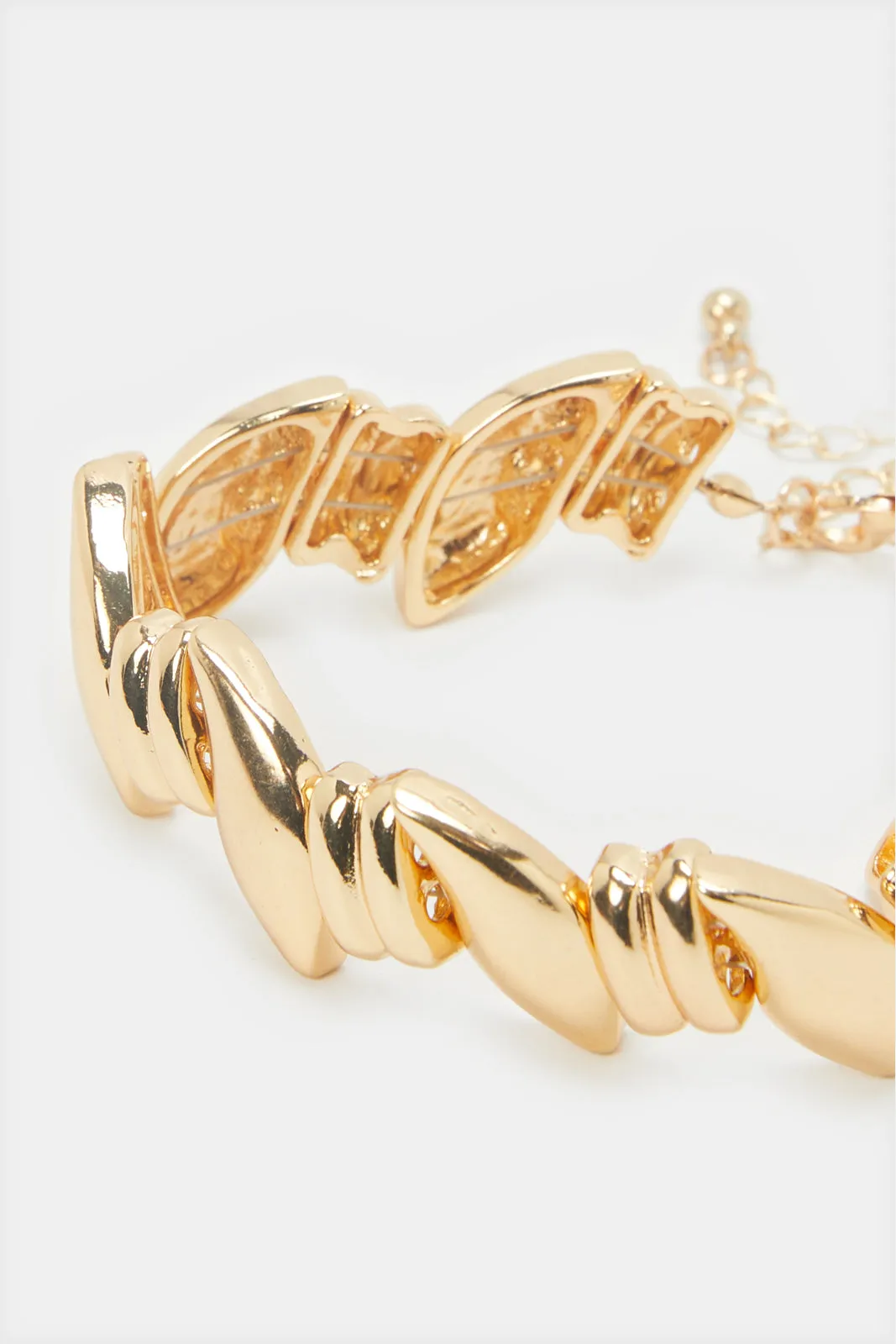 Women Gold Embellished Bracelet sold by Redtag product image thumbnail 2