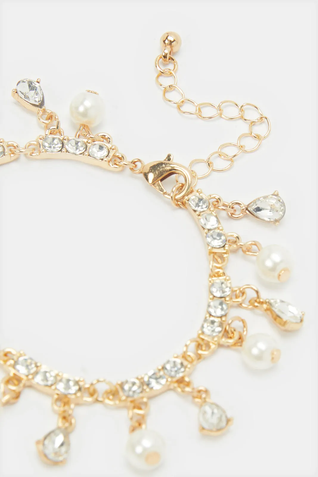Women Gold Embellished Bracelet sold by Redtag product image thumbnail 3
