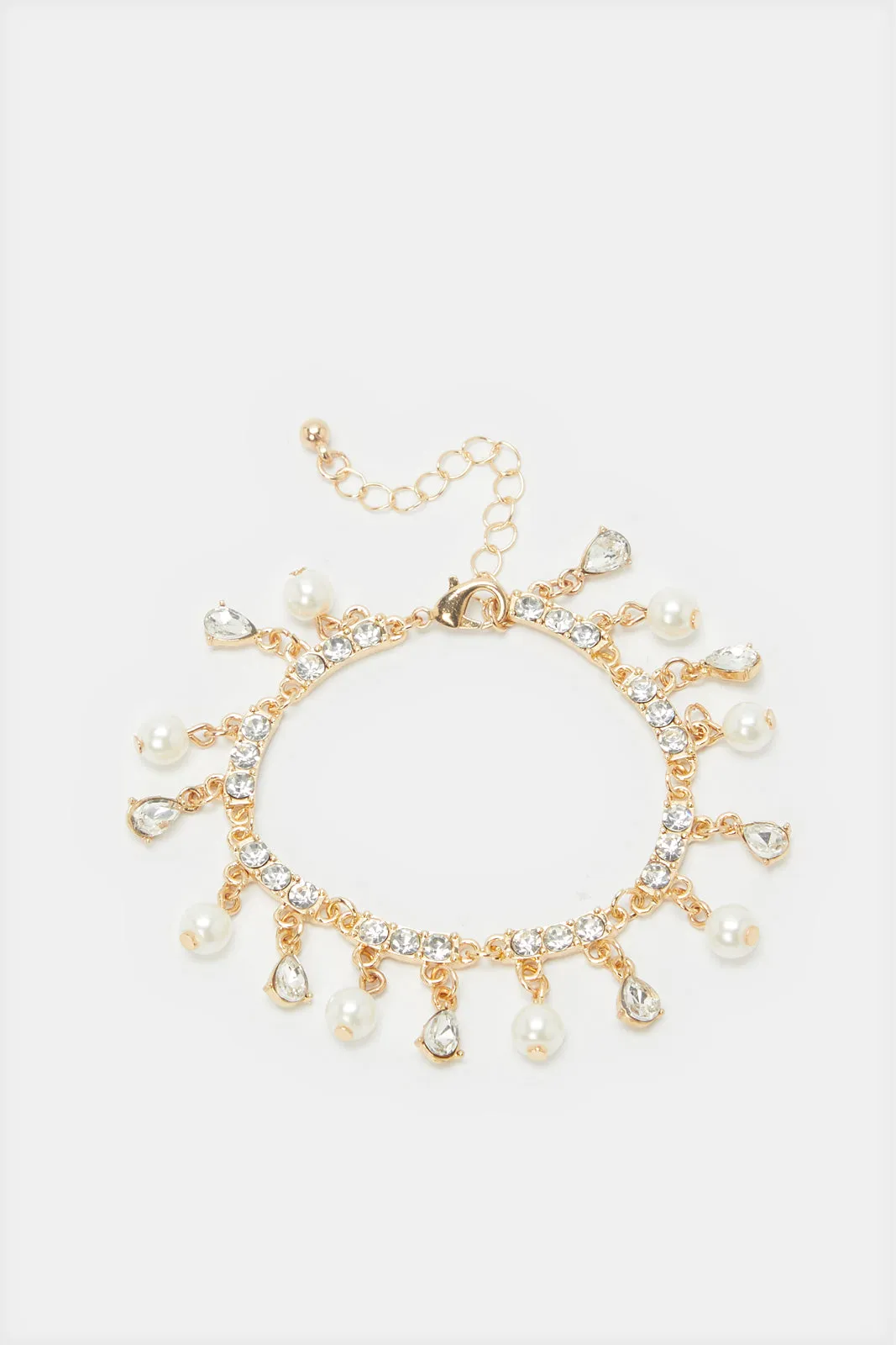 Women Gold Embellished Bracelet sold by Redtag