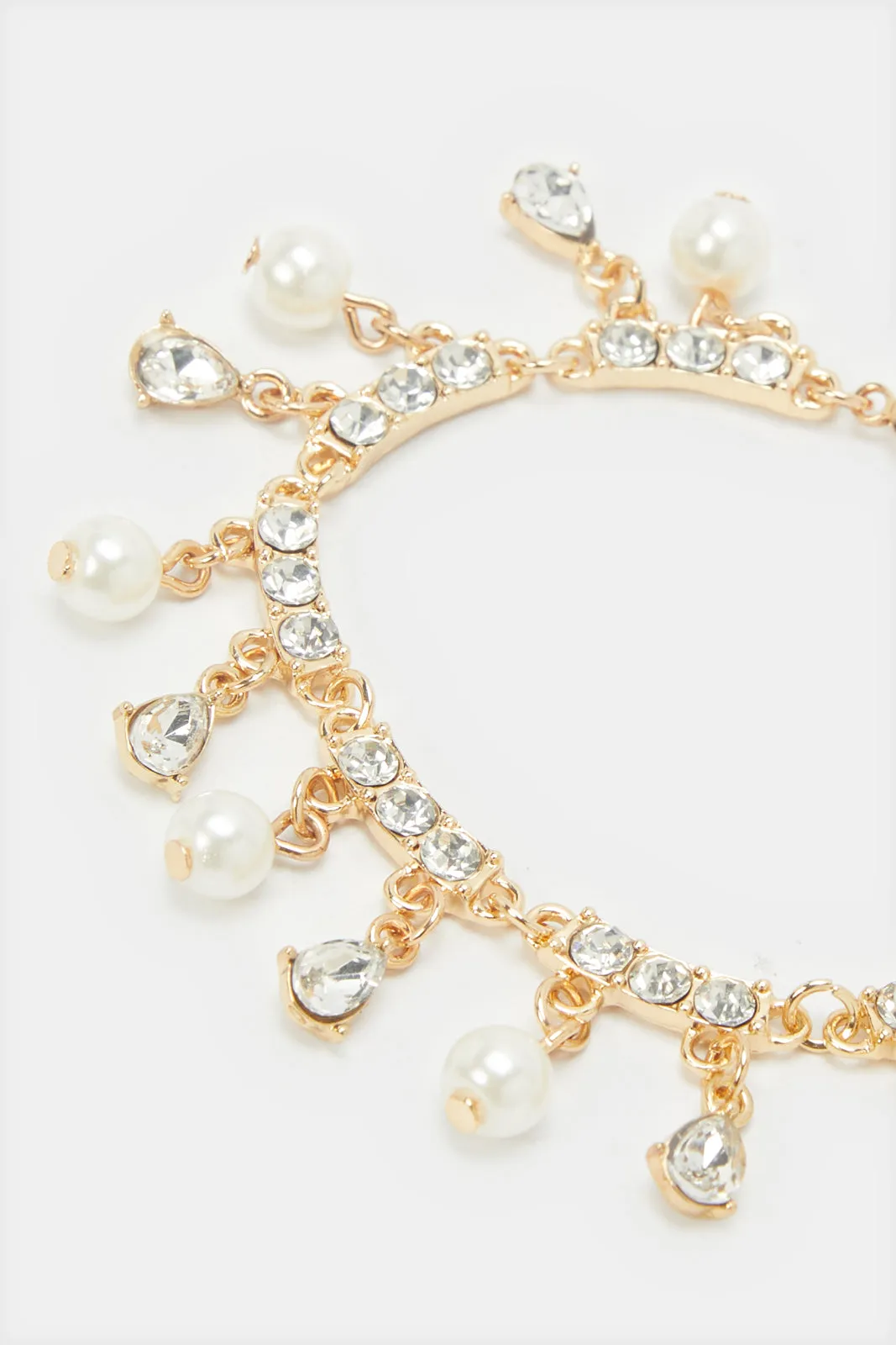 Women Gold Embellished Bracelet sold by Redtag product image thumbnail 2